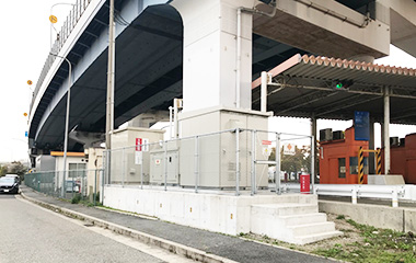 摩耶埠頭料金所他1箇所受変電設備他改修工事
